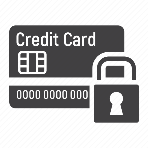 Banking, card, credit, padlock, payment, protection, safety icon - Download on Iconfinder