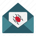 email, envelope, mail, message, security, spam, virus