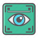 biometric, eye, iris, recognition, scan, scanner, security