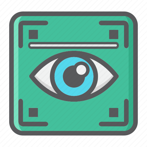 Biometric, eye, iris, recognition, scan, scanner, security icon - Download on Iconfinder