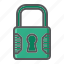 key, lock, padlock, password, safe, security, web 