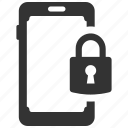 lock, password, locked, padlock, smartphone, mobile, phone, security