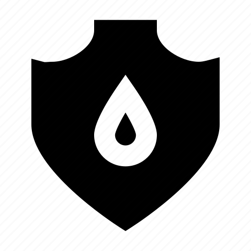 Protect, protection, resist, secure, security, shield, water icon - Download on Iconfinder