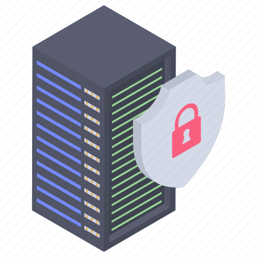 Protected data, secure data, server antivirus, server protection, server security icon - Download on Iconfinder