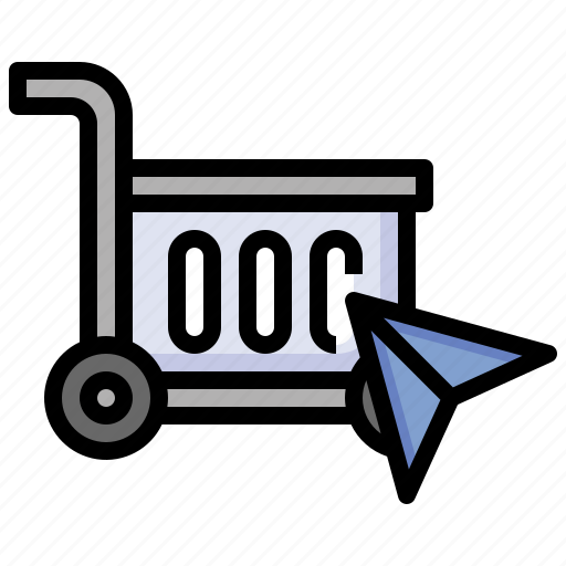 Shopping, cart, selection, cursor icon - Download on Iconfinder