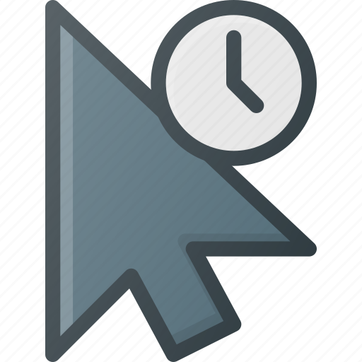 Arrow, click, cursor, hold, mouse, pointer icon - Download on Iconfinder