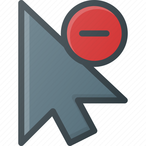 Arrow, cursor, mouse, pointer, remove, selection icon - Download on Iconfinder
