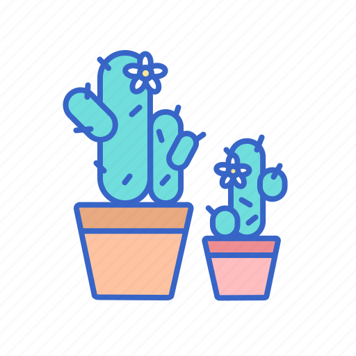 Cacti, cactus, flowers, hobby, plant, pot icon - Download on Iconfinder