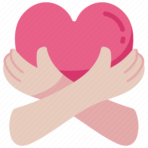 Love, yourself, self, care, hug, heart icon - Download on Iconfinder