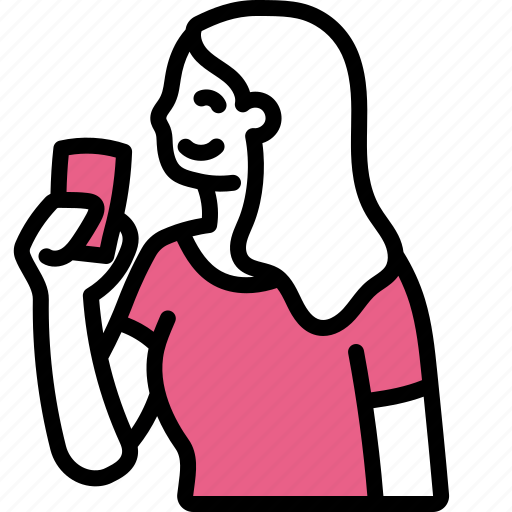 Drinking, water, women, drink, healthy, glass, self icon - Download on Iconfinder