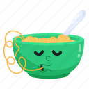 noodles bowl, food bowl, meal, pasta bowl, spaghetti bowl