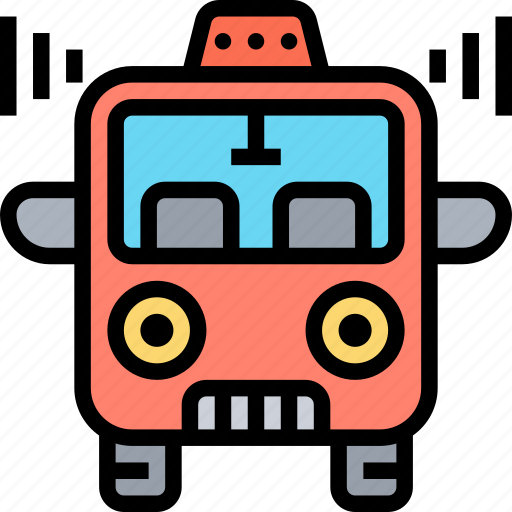 Vehicle, travel, bus, transport, automated icon - Download on Iconfinder