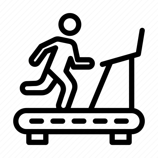 Exercise, fitness, healthcare, running, treadmill icon - Download on Iconfinder