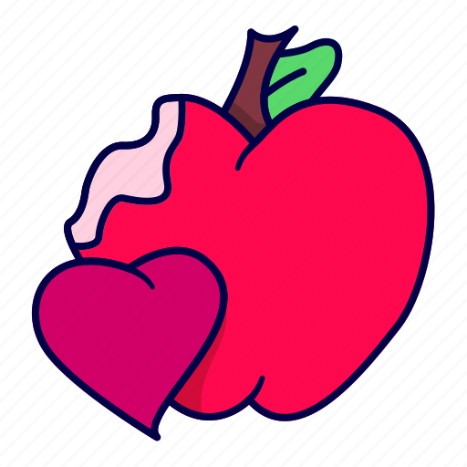 Apple, bite, health, nutrition, life, fruit, diet icon - Download on Iconfinder