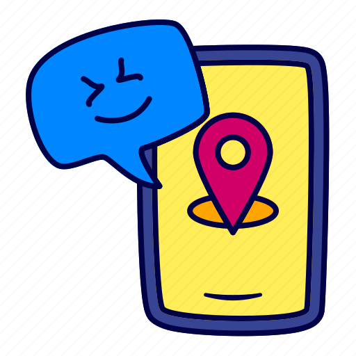 Location, talk, gps, maps, direction icon - Download on Iconfinder