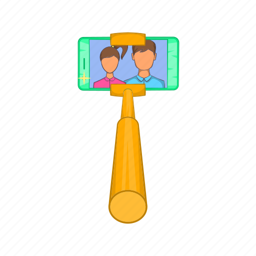 Cartoon, mobile, phone, screen, selfie, sign, smartphone icon - Download on Iconfinder
