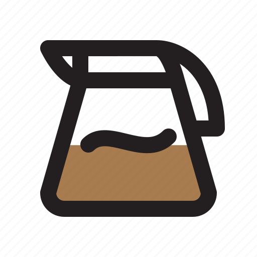 Coffee bean, home brew, kettle, manual brew icon - Download on Iconfinder