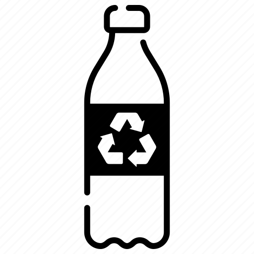 Recycle bottle, eco friendly bottle, water bottle, bottle, drink icon - Download on Iconfinder