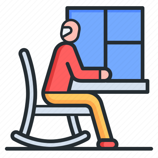Loneliness, old, sadness, abandoned icon - Download on Iconfinder