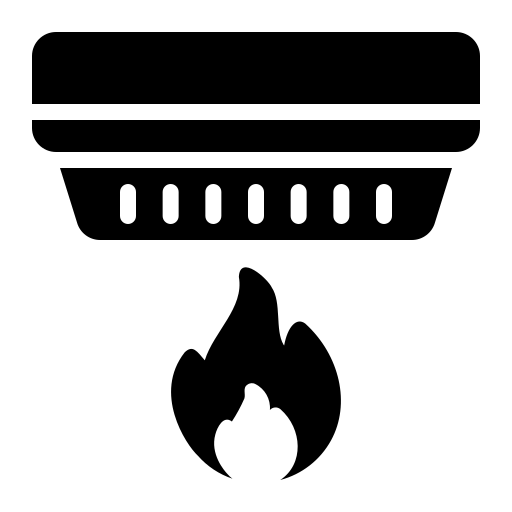 Fire, detector, sensor, smoke, alarm, security, technology icon - Download on Iconfinder