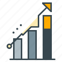 arrow, business, charts, growth, profit, seo, upwards