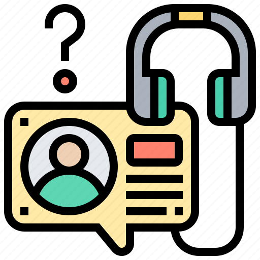Communication, consulting, customer, headphone, services icon - Download on Iconfinder