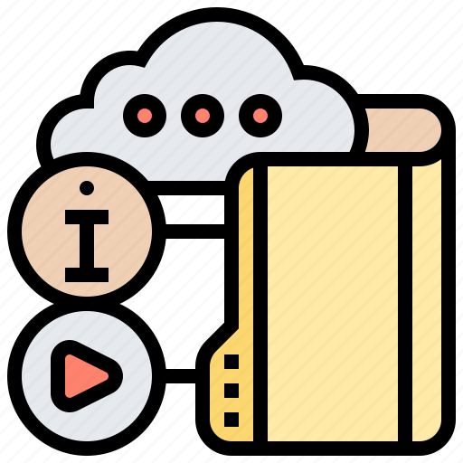Cloud, digital, files, information, storage icon - Download on Iconfinder