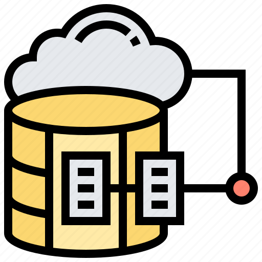 Cloud, database, online, sever, storage icon - Download on Iconfinder