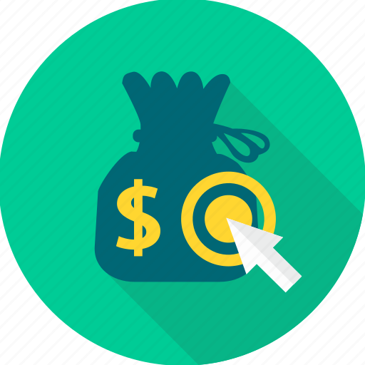 Money, money bag, area, finance, pointer, revenue, target icon - Download on Iconfinder