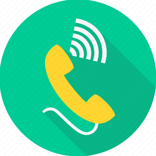 Phone, ringing, telephone, call, contact, customer, support icon - Download on Iconfinder