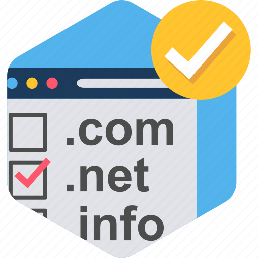 Domain, name, names, browser, extension, online, web icon - Download on Iconfinder
