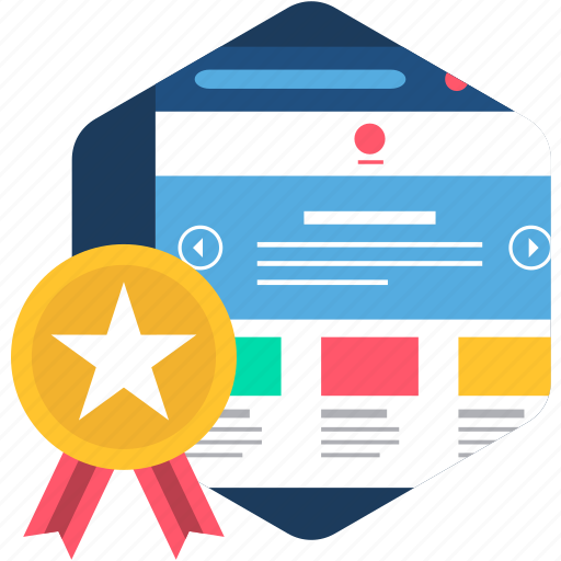 Rate, rating, webpage, website, design, star, web icon - Download on Iconfinder