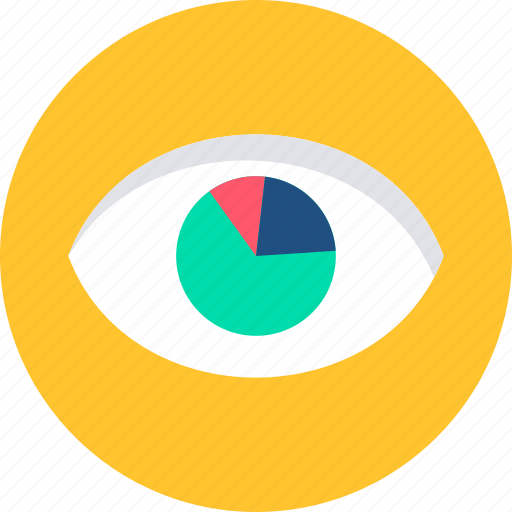Eye, graph, business, chart, diagram, marketing, seo icon - Download on Iconfinder