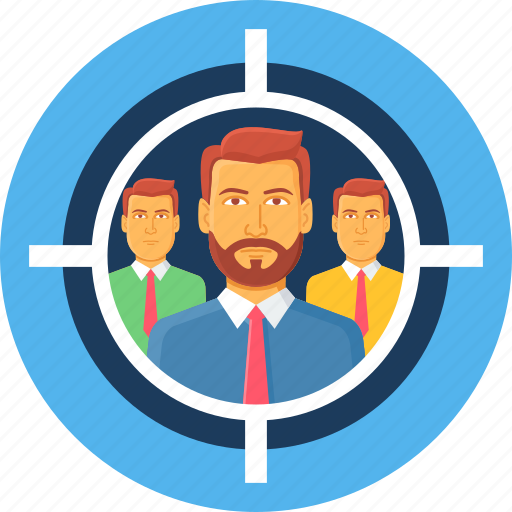 Audience, target, user, man, people, person, profile icon - Download on Iconfinder