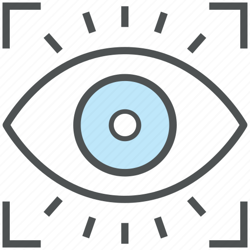 Eye, eye focus, eyeball, human eye, retina, view icon - Download on Iconfinder