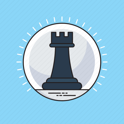 Chess, chess piece, chess rook, game, strategy icon - Download on Iconfinder