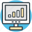 business presentation, graph chart, monitor screen, presentation, statistics 