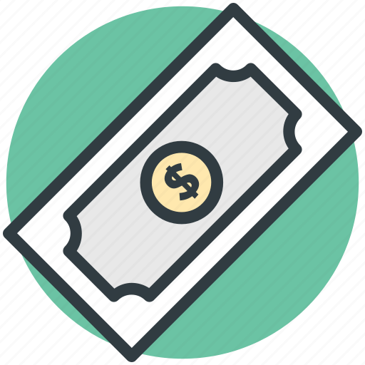 Banknote, bill, currency, dollar, money icon - Download on Iconfinder