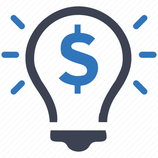 Bulb, dollar, idea, light, money, smart, solution icon - Download on Iconfinder