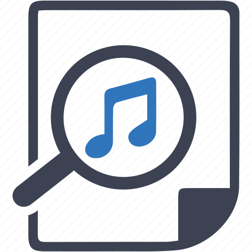 Music, search icon - Download on Iconfinder on Iconfinder
