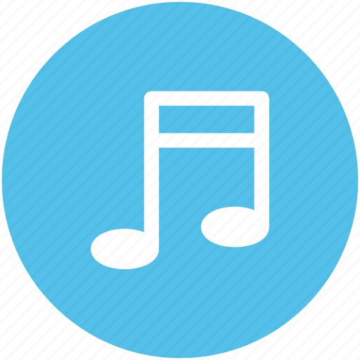 Audio, music note, note, quavers, songs icon - Download on Iconfinder