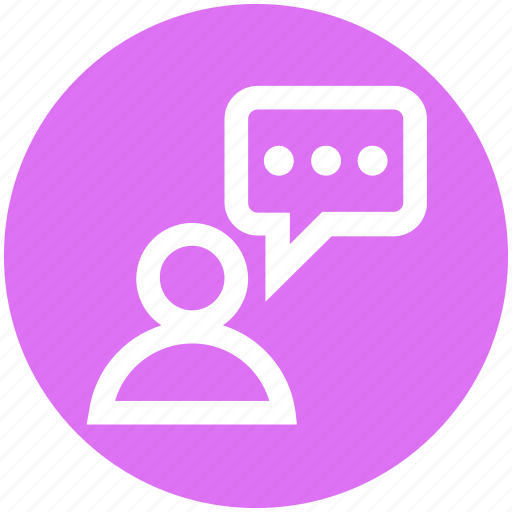 Comment, communication, feedback, idea, opinion, user icon - Download on Iconfinder