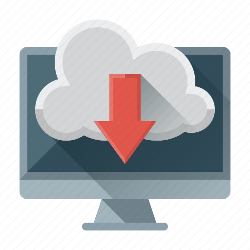 Download, seo, arrow, cloud, data, down, file icon - Download on Iconfinder