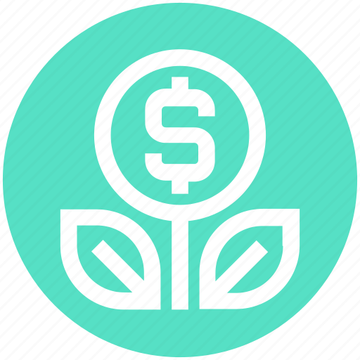 Dollar, dollar plant, finance, financial, growth, money, payment icon - Download on Iconfinder