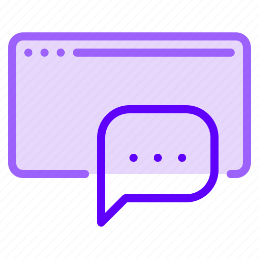 Message, chat, web, service, communicate, tech, support icon - Download on Iconfinder