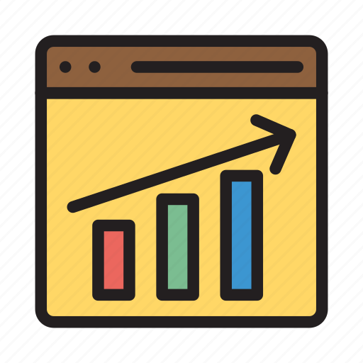 Chart, graph, growth, increase, internet icon - Download on Iconfinder