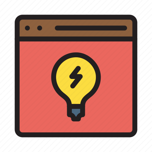 Bulb, creativity, idea, internet, window icon - Download on Iconfinder