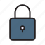 lock, padlock, private, protect, secure 