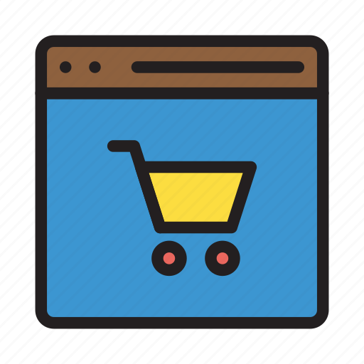 Cart, ecommerce, internet, shopping, window icon - Download on Iconfinder
