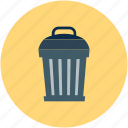 dustbin, bin, recycle, trash